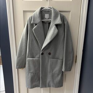 Cyrus Classic Gray Coat for Women